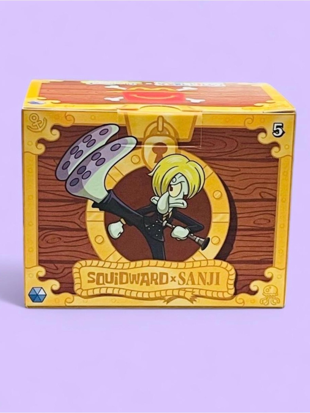 SpongeBob SquarePants x One Piece Squidward x Sanji Collectible Figure #5
